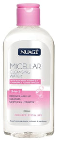 Micellar Cleansing Water with Aloe Vera & Vitamin E – 7 Fl Oz