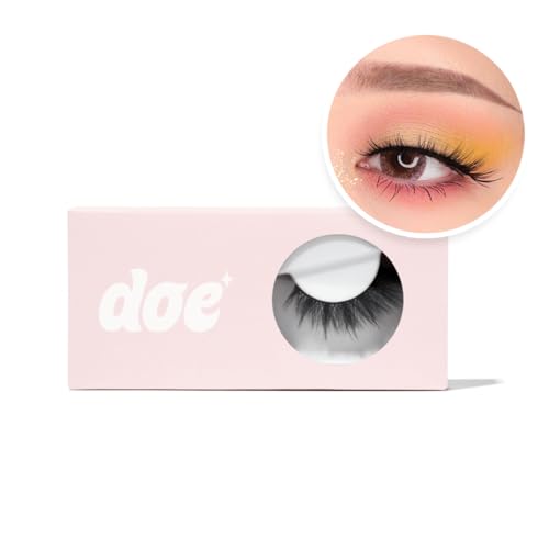 Crazy in Love - Reusable & Natural Looking Lash Wispies. Handmade from Ultra-Fine Korean Silk. Lightweight Eyelash for that Everyday Look (1 Pack)