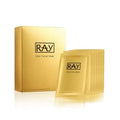 1 Pack Of 10PCS Thai Ray Golden Silk Hyaluronic Acid Facial Mask, Repairing Hydrating Moisturizing Nourishing Skin