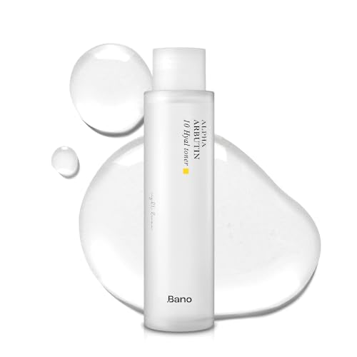 Alpha Arbutin Toner ? Hydrating Exfoliating Toner with Niacinamide, Hyaluronic Acid, PHA & Salicylic Acid | Glow & Uneven Tone | Korean Skincare for Sensitive Skin | Fragrance-Free | 4.05 fl oz