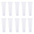 8ml Mini Clear Empty Lip Gloss Balm Container Soft Tubes Makeup Box (30 Pcs)