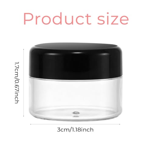 12 Pcs 5g Plastic Lip Balm Containers with Lids & Mini Spatulas for Travel & Cosmetics