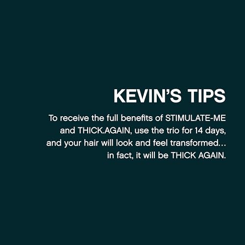 KEVIN.MURPHY THICK.AGAIN - Hair Treatment for Men - For Fine or Thinning Hair - Hair Thickening - Heat Protection - Thickness for Body & Bounce - 100 mL / 3.4 fl oz