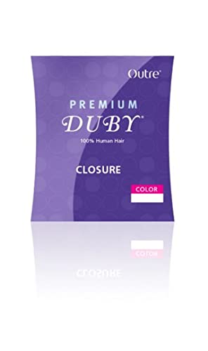 Premium Duby Closure Unit - GRD3 (C1B/33-Off Black/Dark Auburn Blend)