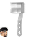 Blend Friend Fade Comb Professional Voluminous Wide-Tooth Texture Hair Styling Comb Set, Perfect Blending Comb Haircut Tools for Home, Salon or Professional Use (1 Pack - Grey)