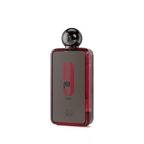 Afnan 9 PM Rebel Unisex Eau De Parfum 3.4 Fl Oz - Sophisticated Fruity Woody Scent