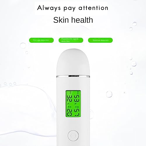 LCD Digital Skin Moisture Oil Analyzer with Fluorescent Detector