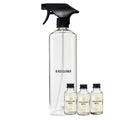 Public Goods Glass Cleaner Refill & Glass Spray Bottle | Refill Concentrate for Windows & Mirrors | Cruelty Free, Paraben Free, Vegan Friendly | 3 Pack - 24 Oz Diluted