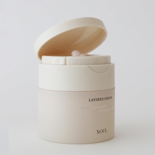 XOUL Layered Cream - Multi-Layer Hydration and Nourishment, Advanced Korean Skincare for Deep Moisture, Smooth Skin, and Radiance Boosting