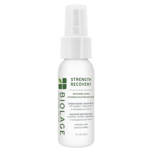 Biolage Strength Recovery Repairing Hair Spray 1 oz – Damaged Hair Protection & Nourishment