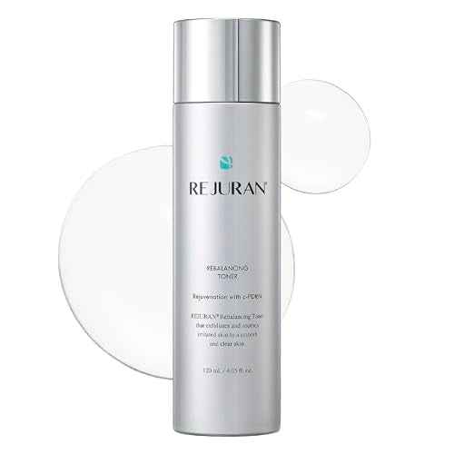 REJURAN¢ç Rebalancing Toner, c-PDRN¢ç ? Salmon DNA Hydrating & Soothing Facial Toner for Skin Texture, Pore Care & Barrier Support with Salmon DNA. Korean Skin Care (4.05 fl oz)