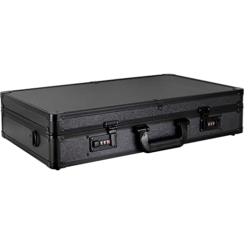 SunRise Apostoli Barber Case Professional Clippers Travel Organizer Box, Black Matte, SC4102PPAB