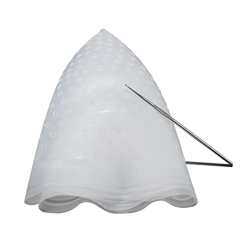 Reusable Silicone Hair Highlight Cap for DIY Hair Coloring, Thick & Comfortable