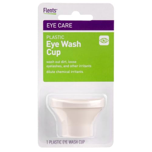 Flents Eye Wash Cup | Reusable Plastic Eye Rinse