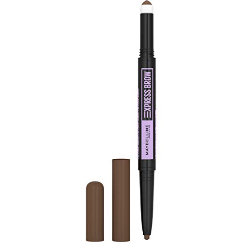 Maybelline Express Brow 2-in-1 Pencil & Powder, Medium Brown
