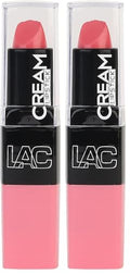 L.A. COLORS Moisture Cream Lipstick Divine CML481 (Pack of 2)