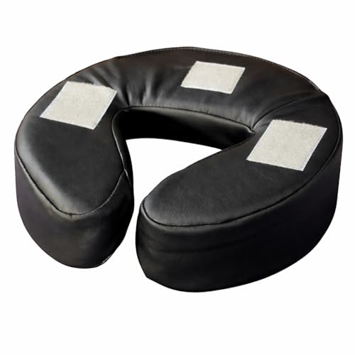 TOA Black Massage Headrest Face Cushion 3.5 Inch Support for Massage Table