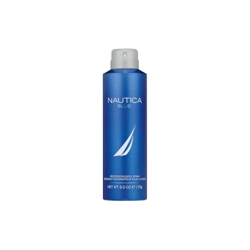 Nautica Blue Men's Body Spray 6 oz | Long-Lasting Fragrance