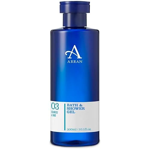 Arran Sense of Scotland Seaweed and Sage Bath and Shower Gel, 300 ml