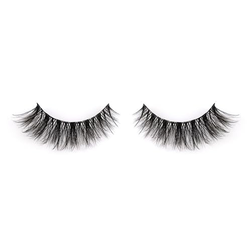 3D Faux Mink Lashes 15mm C Curl - 7 Pairs Reusable False Eyelashes