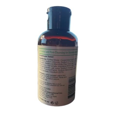 Skin Nutrition Botanicals Tea Tree Oil & Salicylic Acid Balancing Face Wash, 1 oz.