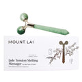 Mount Lai Jade Tension Melting Facial Massager for Face & Neck ? Face Roller to Relieve Tension, Soothe Stress, Improve Circulation & Revitalize Skin for Radiant Care
