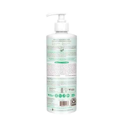 Babo Botanicals Eucalyptus Remedy Shampoo & Wash - Invigorating Eucalyptus & Rosemary Essential Oils -For all Ages - EWG Verified - Vegan - Cruelty Free