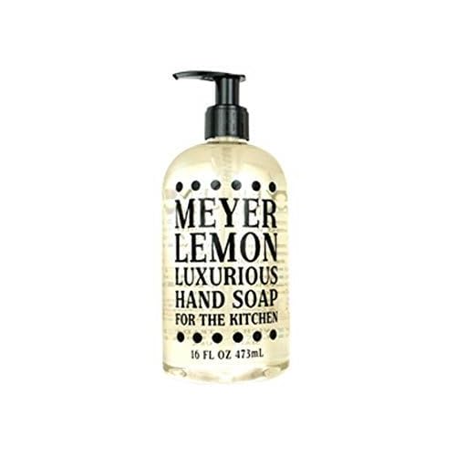 Greenwich Bay Trading Company Kitchen Collection Bundle: Meyer Lemon - 16 Ounce Shea Butter Lotion & 16 Ounce Hand Soap