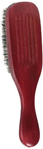 ANNIE Wave Soft Brush (Model:2080), Natural wood, boar bristles, wooden brush, won't pull on your hair, detangler, pulls out the knots