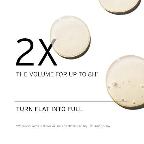 FEKKAI Full Blown Volume Shampoo (8.5 oz) + Conditioner (8.5 oz) - Adds Lift & Body for Lasting Volume For Fine or Flat Hair - Vegan, Cruelty-Free