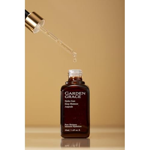 GARDENGRACE Hydra Care Deep Moisture Ampoule ? Aloe-Based(70.26%) Korean Hydration Serum for Dry Skin (50ml)