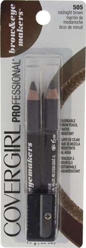 Eyebrow Pencil - Long-Lasting, Deeply Pigmented, Blendable Brow Fill & Define 1 Count