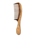 Sandalwood Wide Tooth Detangling Comb for Curly Hair