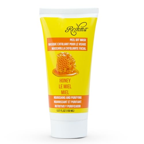 Reshma Beauty Honey Peel Off Mask | Removes Blackheads & Excess Oil | Pore Purifying and Cleasning | Cruelty Free | Peel Off Mask for All Skin Types (Pack of 6)