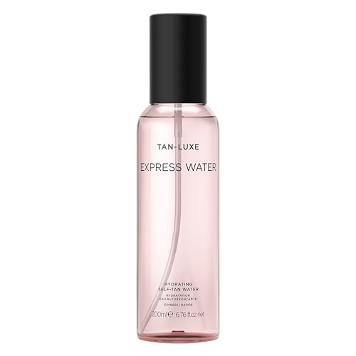 Tan-Luxe Express Water, Rapid Self Tanner Spray, Hydrating Tanning Water for a Fast, Natural Looking Tan, Cruelty-Free, 6.76 fl. oz