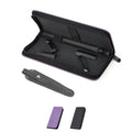 Professional Scissor Case with Leather Sheath - Salon Storage Organizer