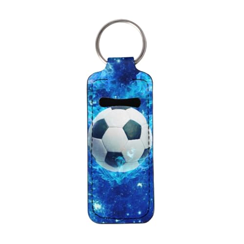 Lipstick Holder Keychain Clip - Portable Lip Balm Sleeve Pouch