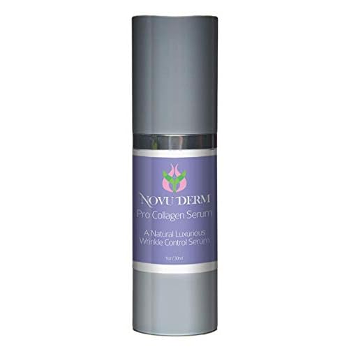 Novu Derm- Pro Collagen Serum- Significally Increase Collagen Production Safely and Efficiently- Natural Luxurious Formula To Hydrate and Diminish Wrinkles