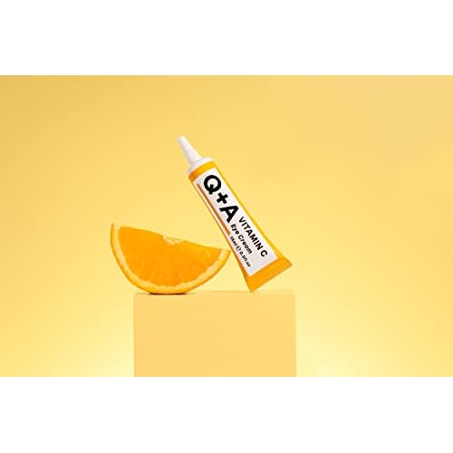 Q+A Eye Cream, a blend of Cherry Extract, and Glycogen, to reinvigorate delicate skin, delivering an essential hit of moisture, 15ml