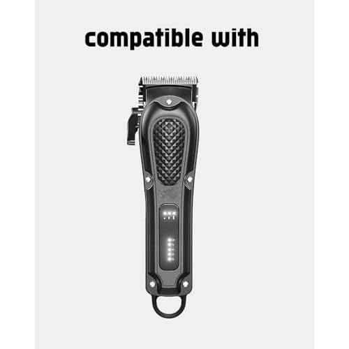 uijino Haokry Hair Clippers Charger Haokry Charger for Haokry Hair Clippers P-8900, 3.3ft Power Cord, 1 Cleaning Brush
