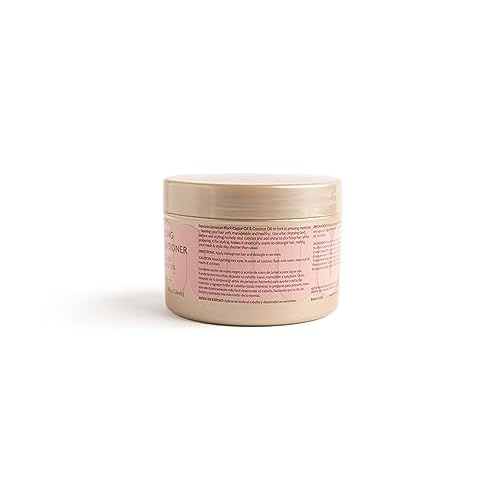 KeraCare CurlEssence Moisturizing Coconut Leave-In Conditioner With Jamaican Black Castor Oil and Coconut Oil - For Curly Hair - Silicone, Sulfate, and Paraben Free 12 oz