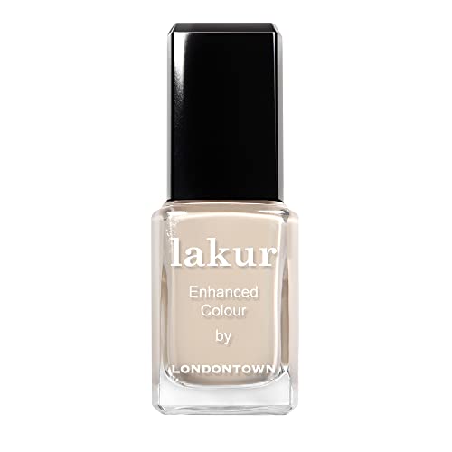 LONDONTOWN Lakur Nail Polish Murray Me - Nude & Brown Vegan, Long-Lasting, Chip-Resistant, 0.4 Fl Oz