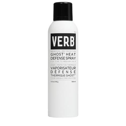 Ghost Heat Defense Spray for Fine Hair - Weightless Heat Protectant & Shine