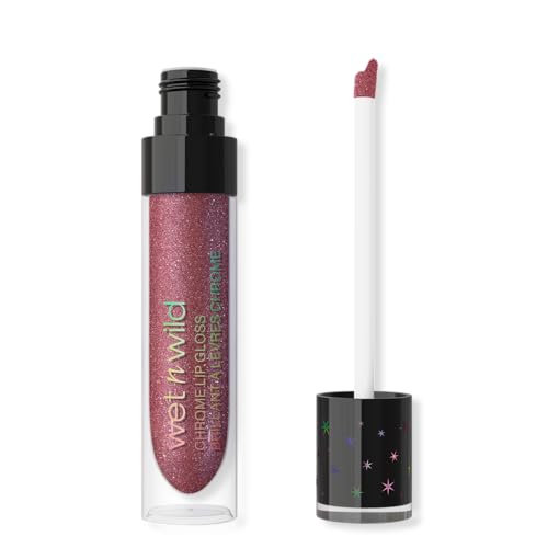 Wet n Wild Chrome Lip Gloss Celestial Romance (Pack of 3)