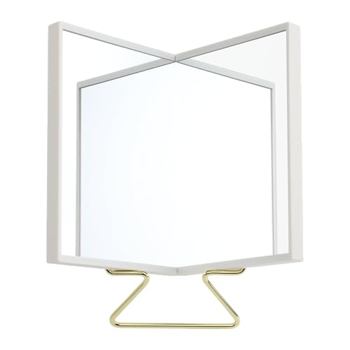 Realme V0 True Non-Reversing Mirror(2026 New Version) ? True Image, Unmatched Precision, New Pakage, Slim Design for Makeup Vanity, 9'' Non-Reversing Mirror with Stand