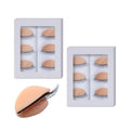 6 Pairs Mannequin Eyelids Double-Layer Lashes Eyelash Extensions Practice