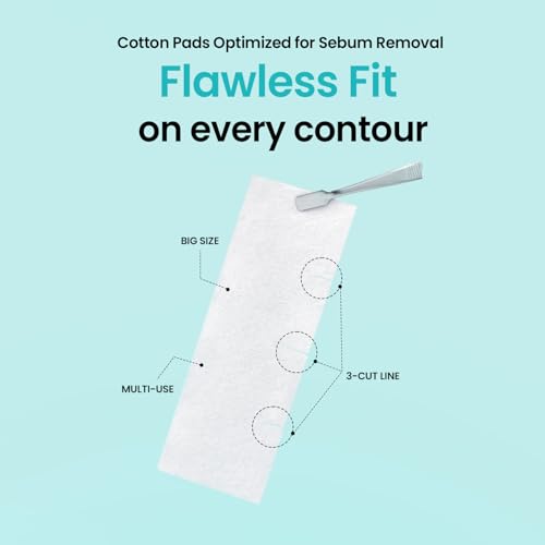 ILSO Ultra-Thin Skin Wrap Cotton Pads for DIY Toner & Sheet Mask (40 Sheets)