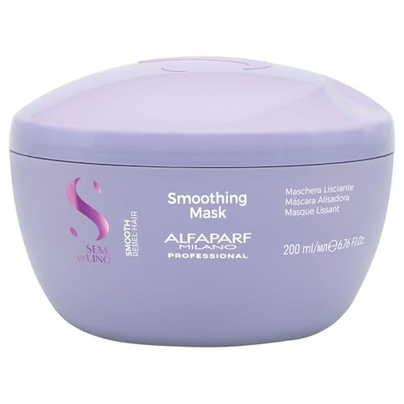 Alfaparf Milano Semi Di Lino Smooth Hair Mask - Frizz Control & Hydration