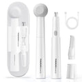 TOUCHBeauty Ear and Nose Hair Trimmer for Women-Upgraded All-in-One Facial Hair Trimmer with 11,000 RPM Powerful Motor, Rechargeable, IPX7 Waterproof, Easy to Clean, for Face Ear Nose and Eyebrow