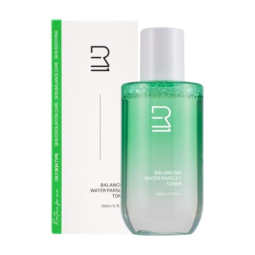 ROUME Water Parsley Facial Toner (33,975ppm) - Pore Minimizing & Sebum Control for Oily & Combination Skin, Brightening & Anti-Aging Korean Skincare for Glass Skin, 6.76 fl.oz (200ml)